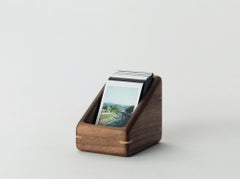 008_mini – Handcrafted Walnut Tray for Instax Mini Film Storage