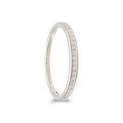 0.09 ctw Diamond Wedding Band 1981 Classic Collection Ring in 14K Yellow Gold