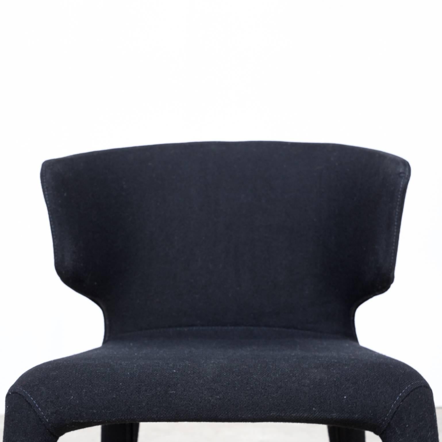00’s Hannes Wettstein ‘367 Hola’ Chairs for Cassina Set of Four For Sale 6