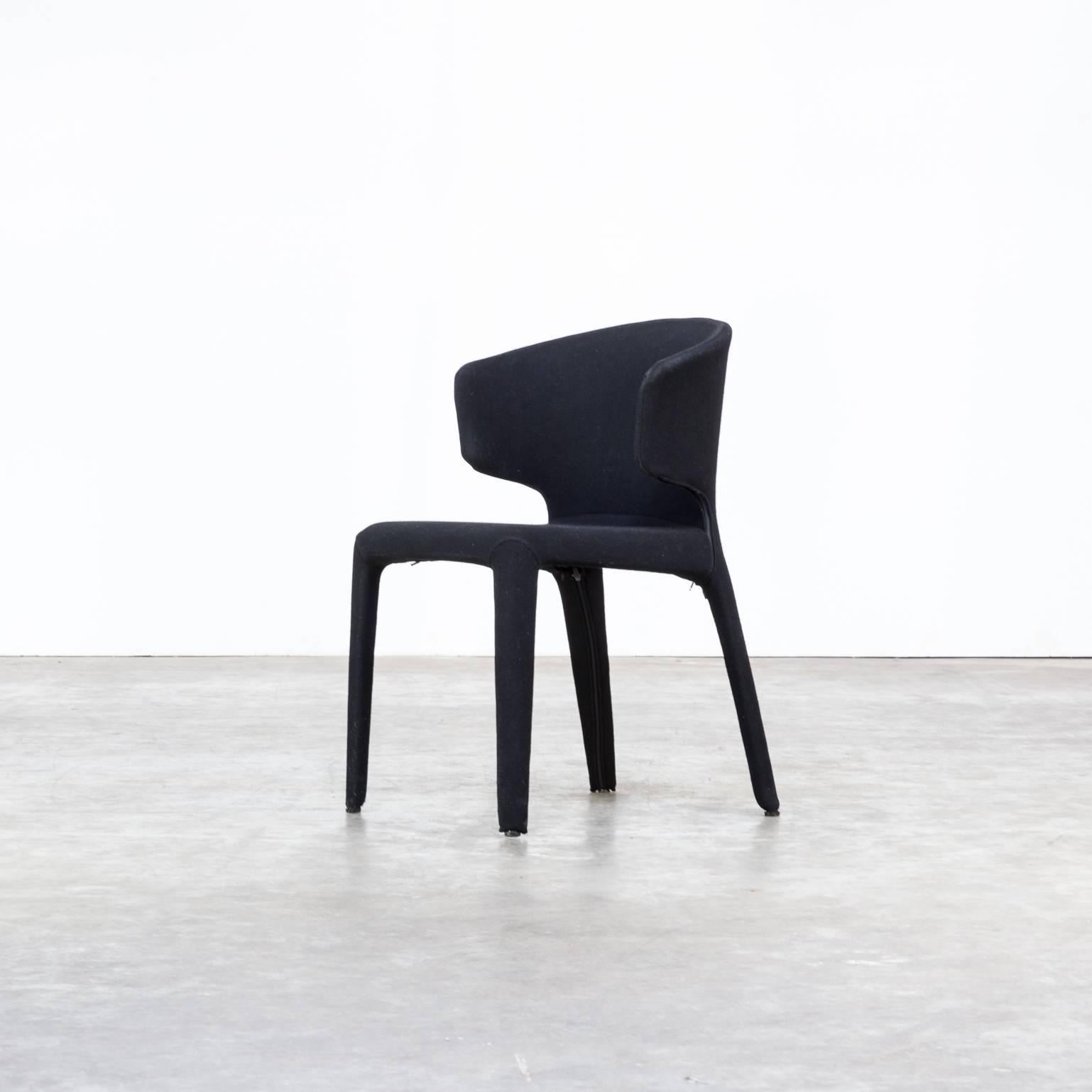 00’s Hannes Wettstein ‘367 Hola’ Chairs for Cassina Set of Four In Good Condition For Sale In Amstelveen, Noord