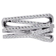 0.10 CTW Personalized Initial Ring in 14K Gold, SI1+ Natural Diamonds