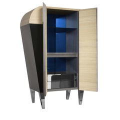 01.03 Collection Blue Bar Cabinet