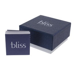 0.10Cttw Bliss by Damiani Cluster Diamond Pendant Necklace 18K White Gold