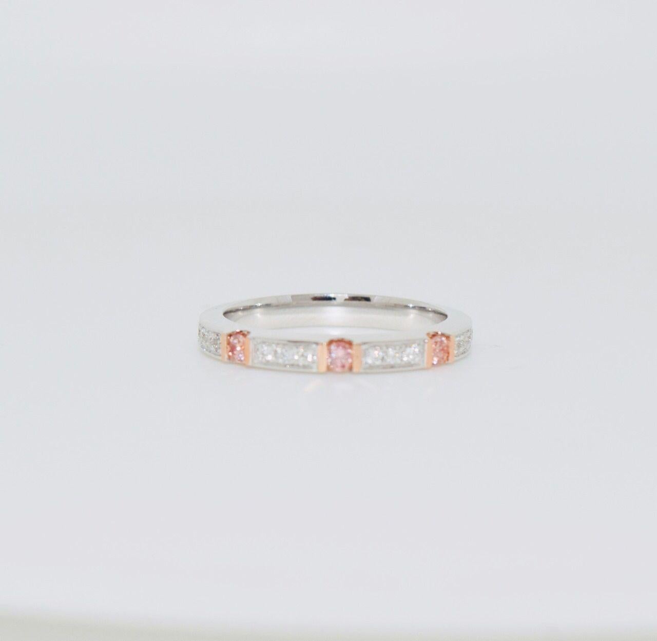 Bague avec diamants 0,115 carat Unisexe en vente