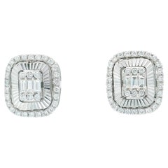 0.12 Carat Bugget Diamonds VS Clarity Earrings