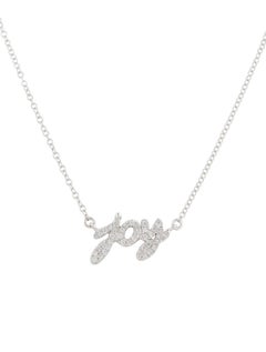 0.12 Carat Diamond Joy White Gold Pendant Necklace