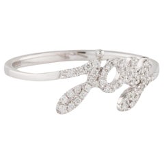 0.12 Carat Diamond Joy White Gold Ring