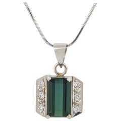 White Diamond Chain Necklaces