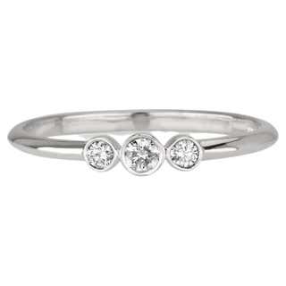 Lee Marraccini Square Stacking Rings in 14 Karat Gold, Set of Three at ...