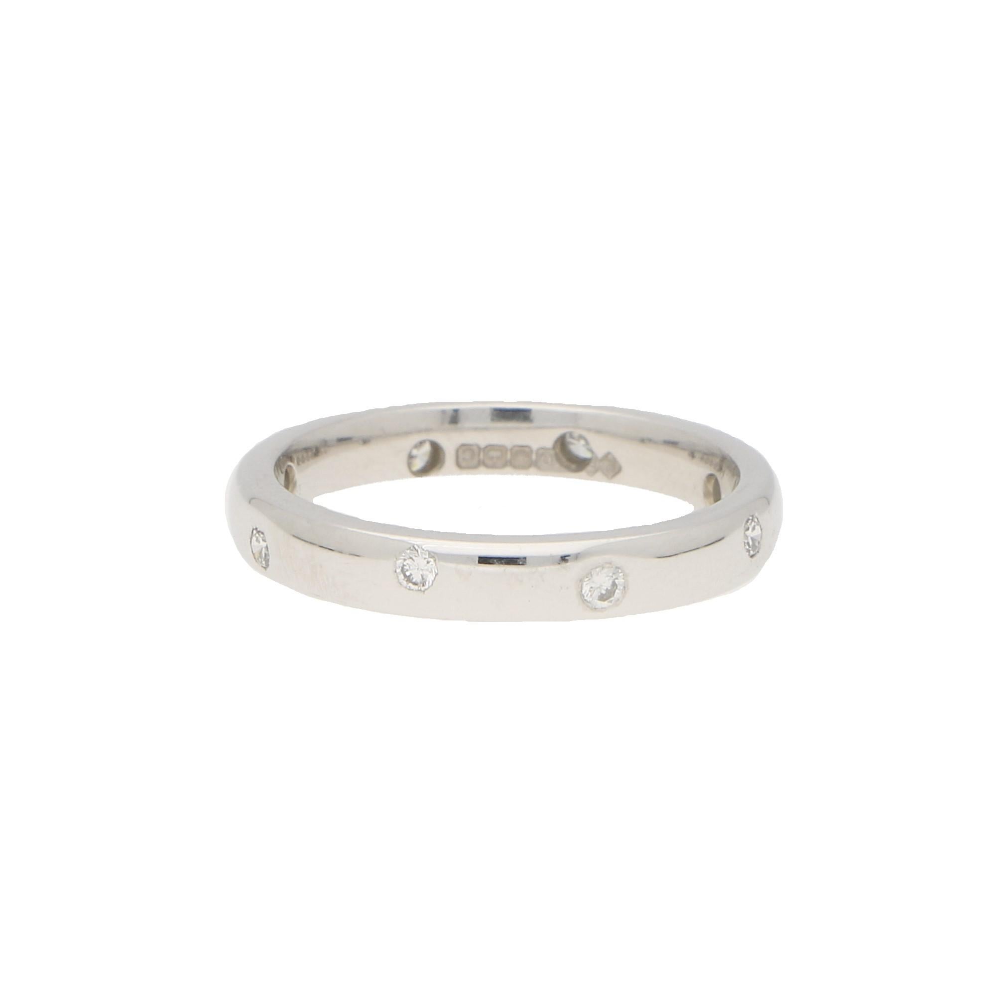 white gold eternity ring