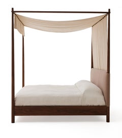 013 Monarch - Queen - Walnut - Linen or Velvet