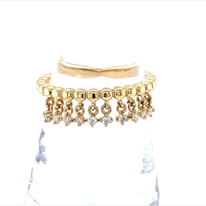 Bracelet en or jaune câblé avec diamant taille ronde de 0,14 carat

Des bracelets mignons et délicats avec des diamants de 0,14 carat, qui ne manqueront pas d'enrichir la collection d'accessoires de chacun. Vous pouvez même porter ces bagues avec