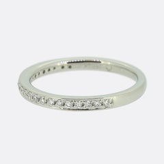 0.15 Carat Diamond Half-Eternity Ring