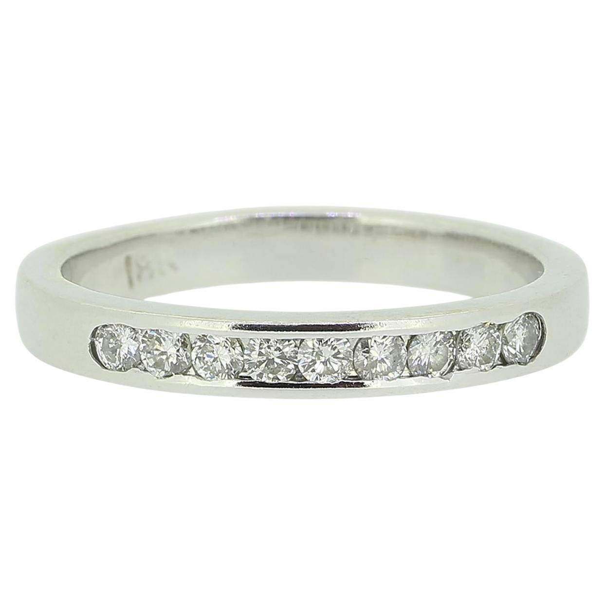 0.15 Carat Diamond Half Eternity Ring