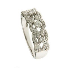 0.15 Carat Diamond Vow Collection Ring in 18K White Gold