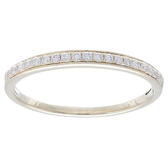 0.15 ctw Diamond Wedding Band 1981 Classic Collection Ring in 14K Yellow Gold