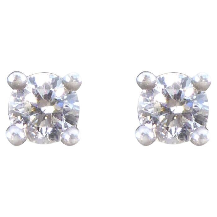 0.15ct Diamond Stud Earrings in 18ct Yellow Gold For Sale
