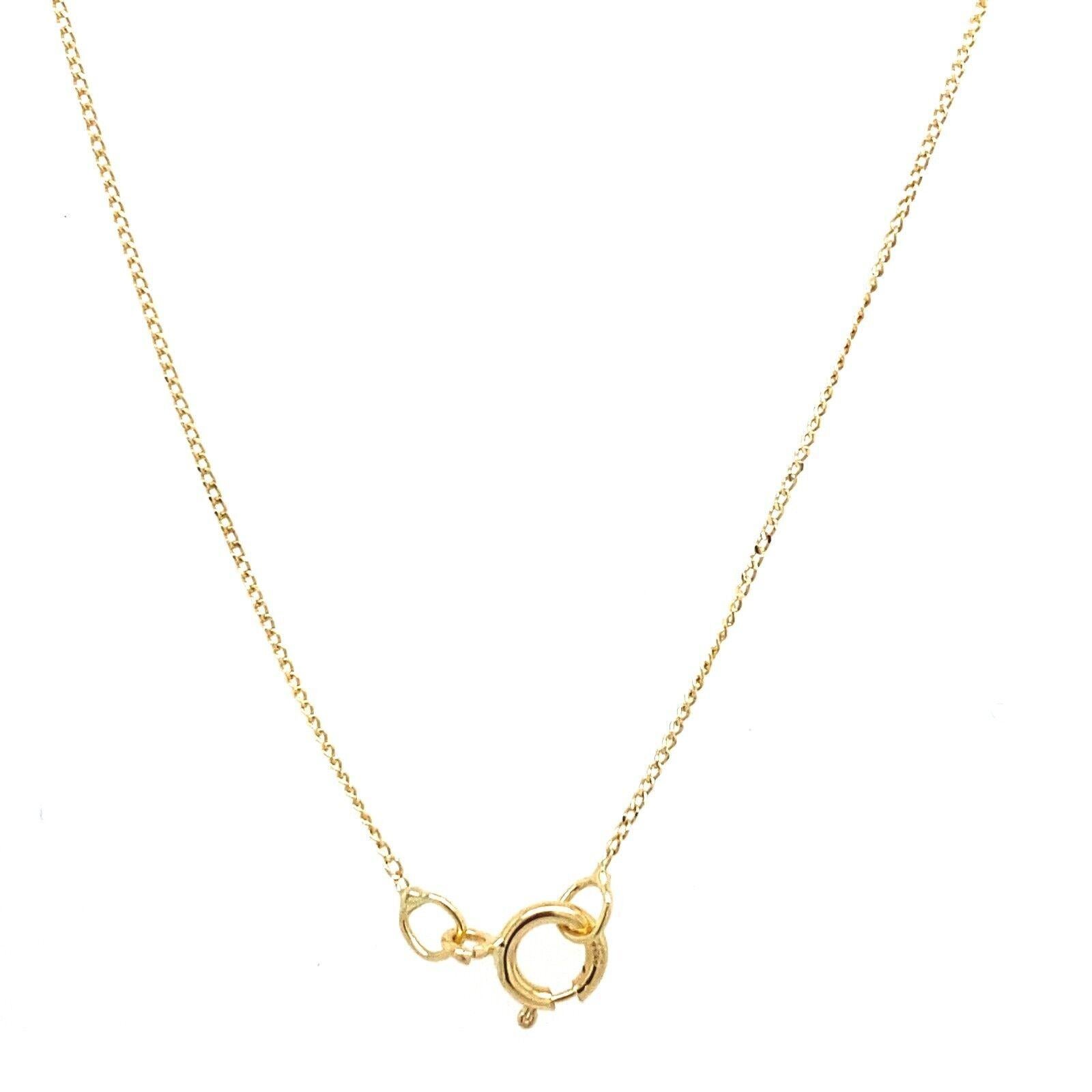 Colgante de diamante redondo de 0,15 ct con engaste Rubover en oro amarillo de 18 ct Corte brillante en venta