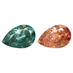 Pierre précieuse russe alexandrite naturelle à couleur changeante de 0.17 carat