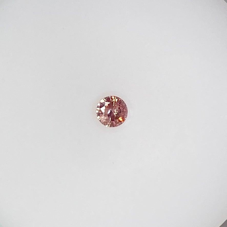 Taille ronde Diamant rond brillant de 0,17 carat certifié par la GIA FOP en vente