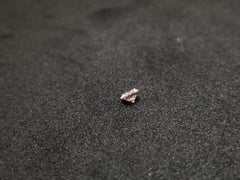 MARKDOWN, IGI, 0.18 Carat Natural Fancy Light Pinkish Brown Round Shape Diamond