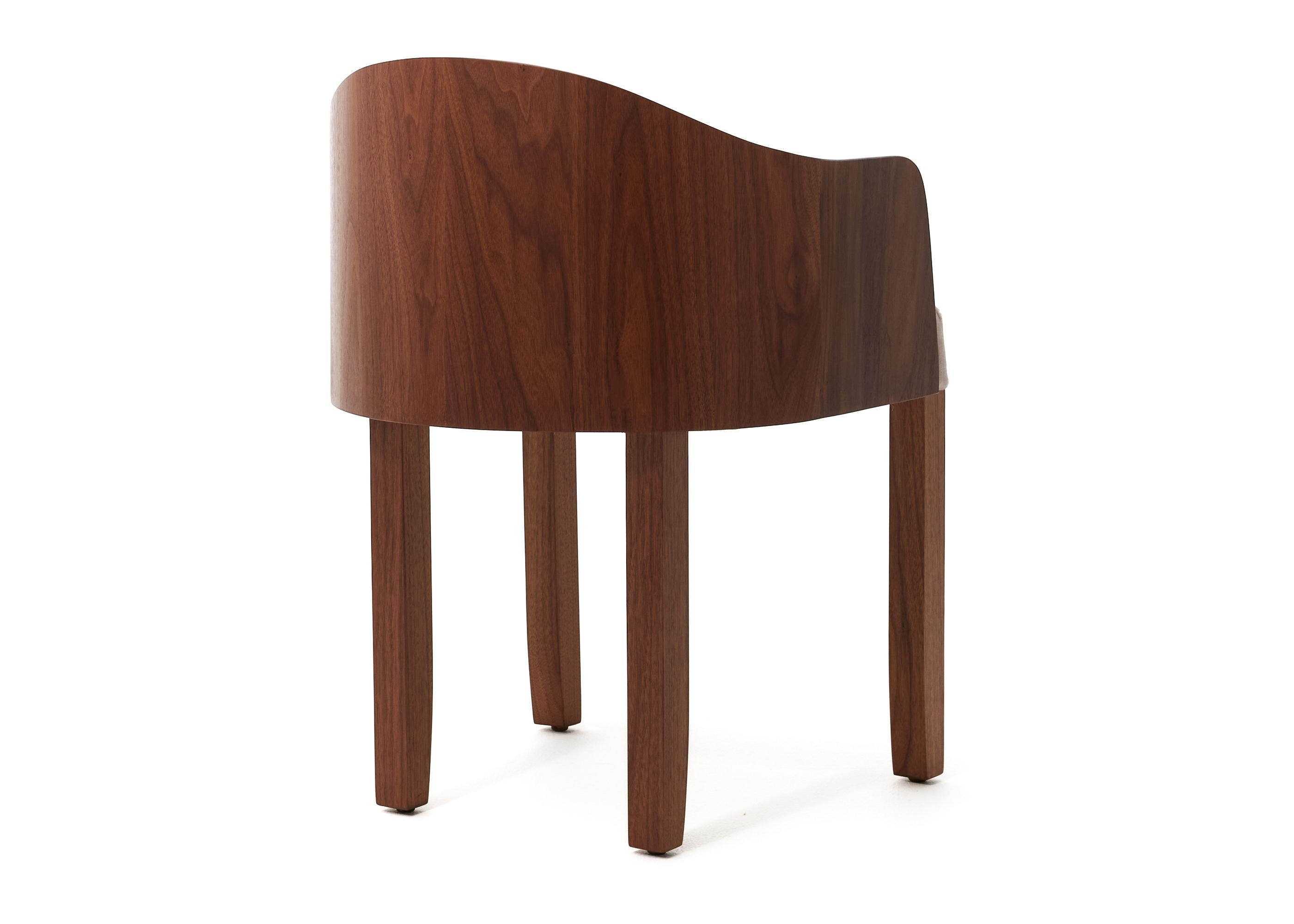 018 Vow - Walnut - Mohair In New Condition For Sale In Westlake Village, CA