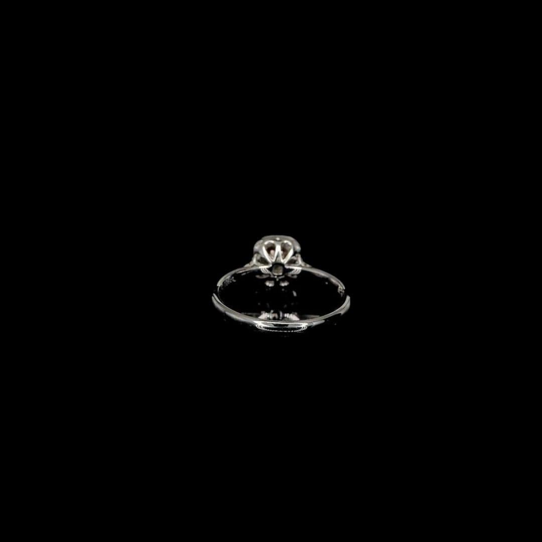 Women's or Men's 0.19 Carat Fancy Pink Diamond Ring VS Clarity AGL Certified For Sale