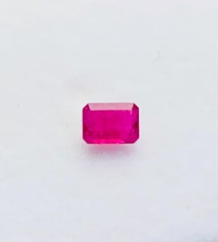 0.19 Ct ICA Certified Natural Red Beryl Bixbite Red Emerald Gemstone