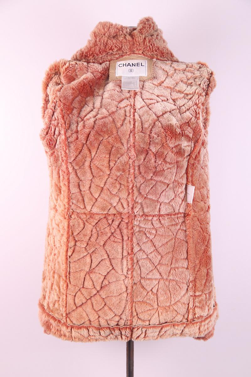 01A CHANEL  2001 Fall sheepskin coat For Sale 3