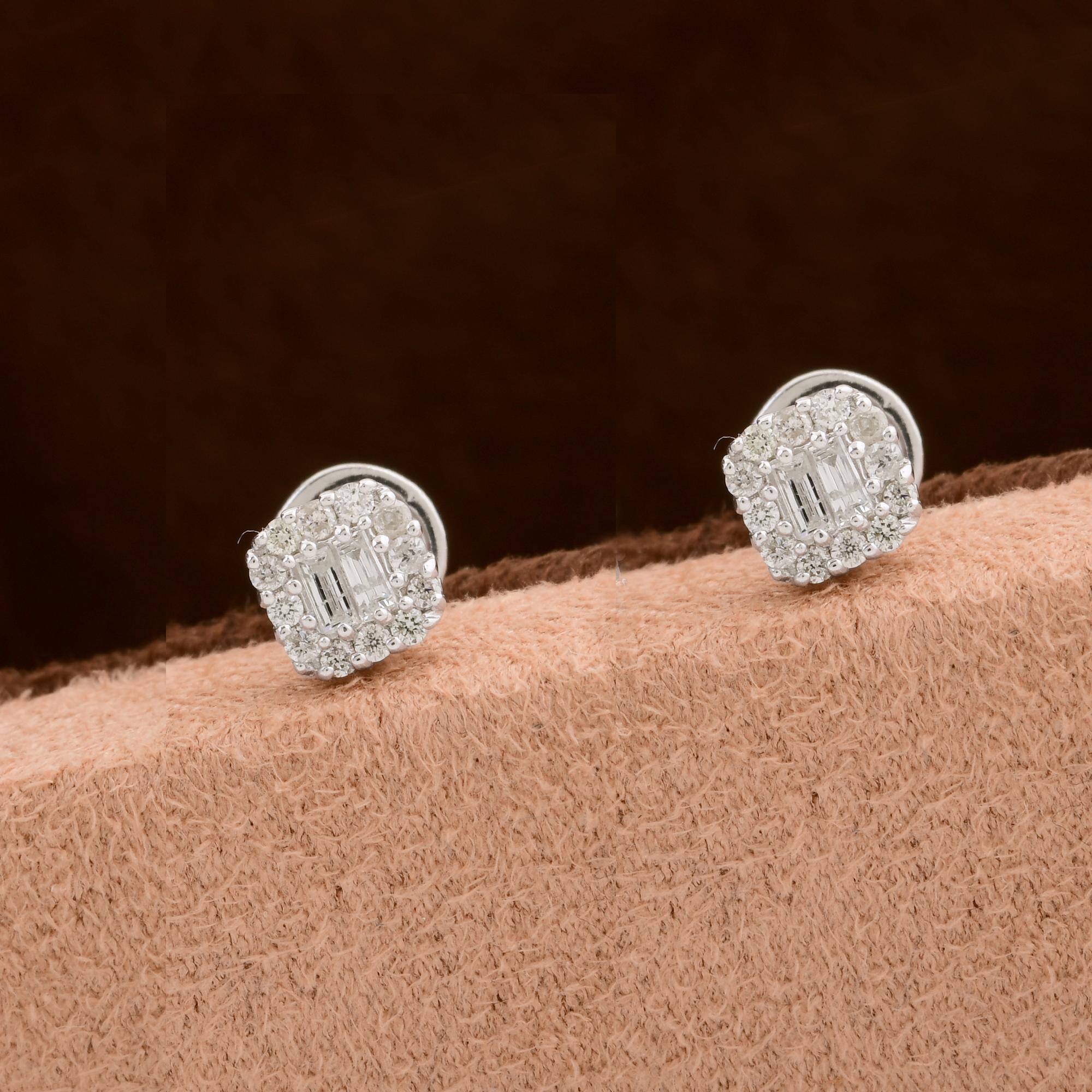 0.2 carat diamond stud earrings
