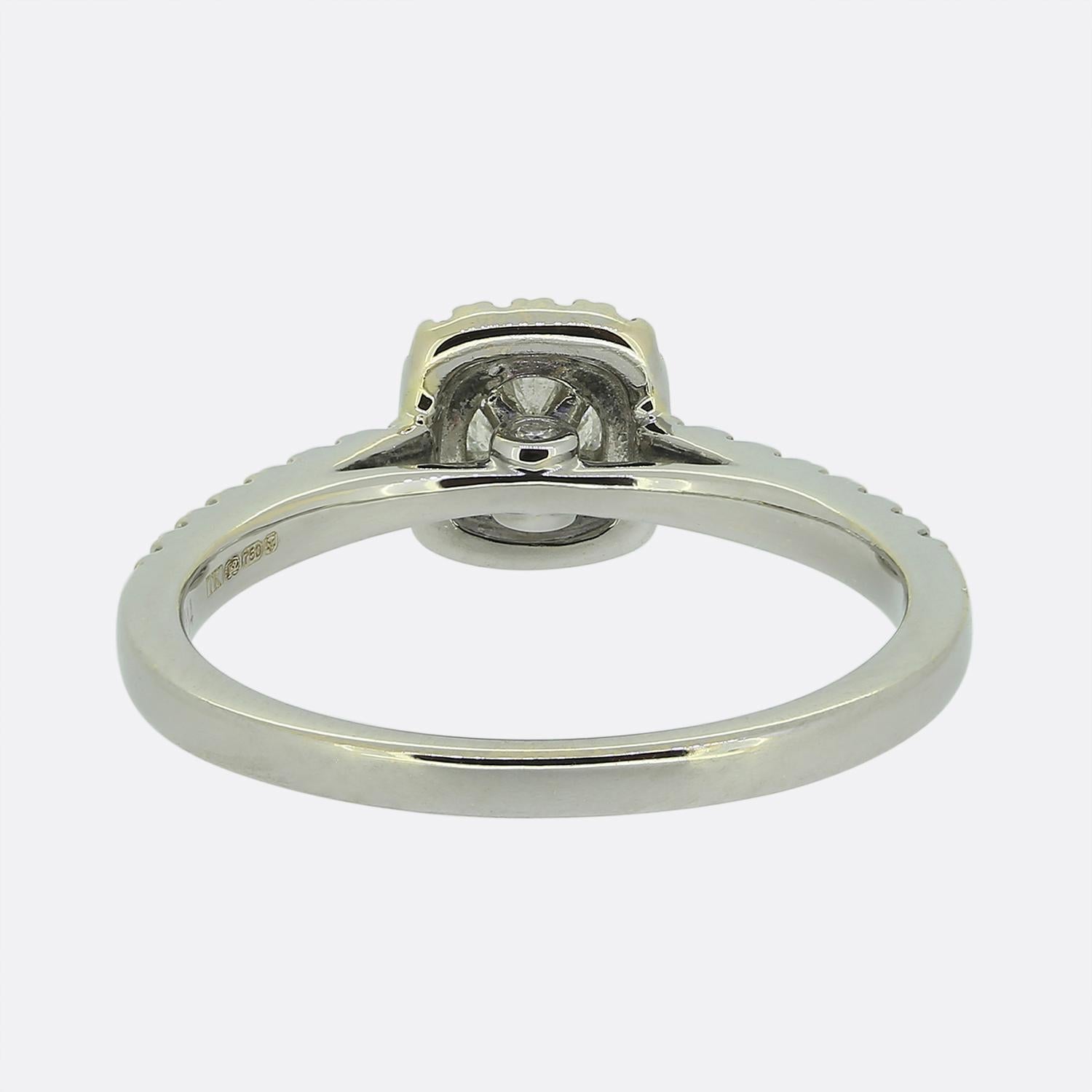 Anello di fidanzamento con diamante da 0,20 carati In condizioni buone in vendita a London, GB
