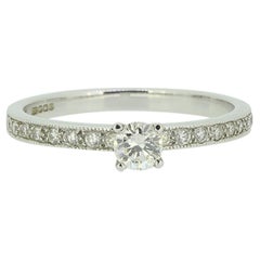 0.20 Carat Diamond Solitaire Ring