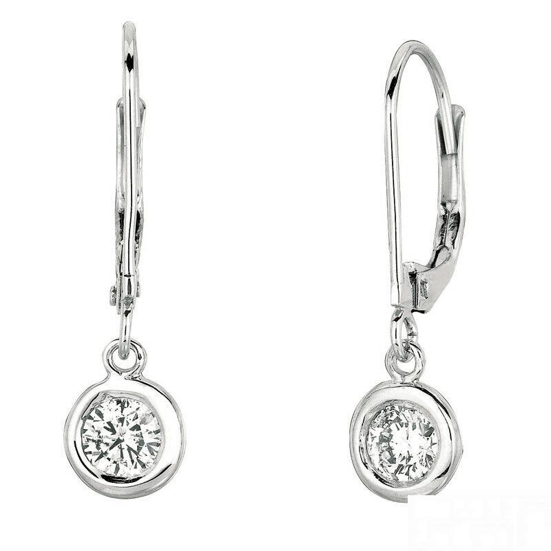 0.20 Carat Natural Diamond Bezel set Earrings G SI 14K White Gold

100% Natural, Not Enhanced in any way Round Cut Diamond Earrings
0.20CT
G-H 
SI  
14K White Gold,  0.3 grams, Bezel Style
3/4 inch in height, 1/8 inch in width
2 diamonds
