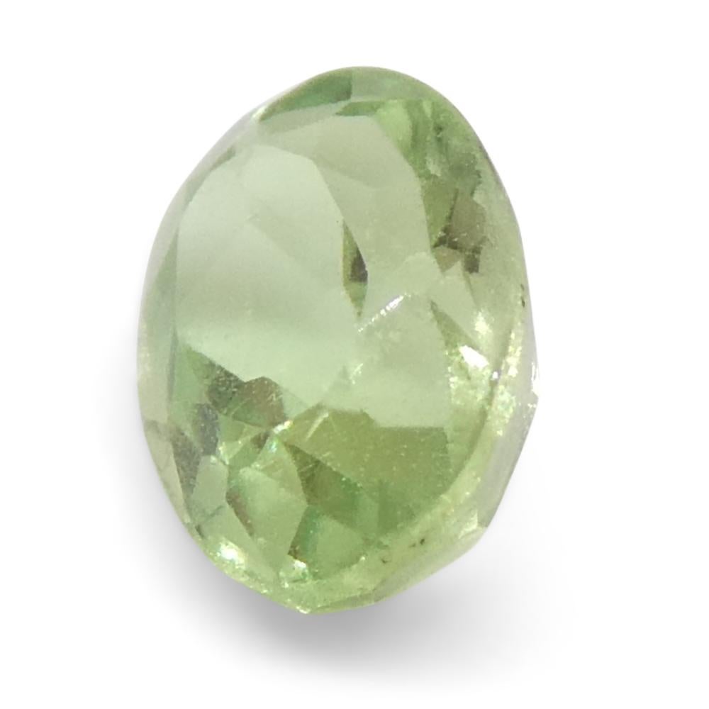 0.22ct Oval Yellowish Green to Greyish Purple Alexandrite from Brazil For Sale 8