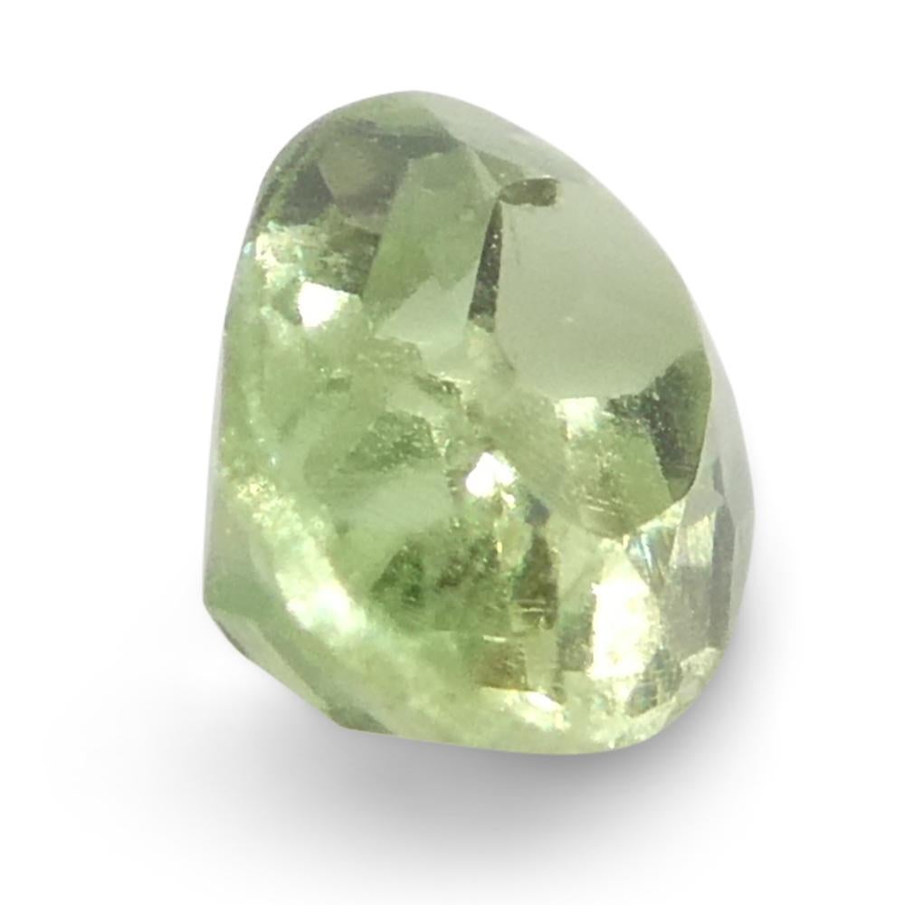 0.22ct Oval Yellowish Green to Greyish Purple Alexandrite from Brazil For Sale 9