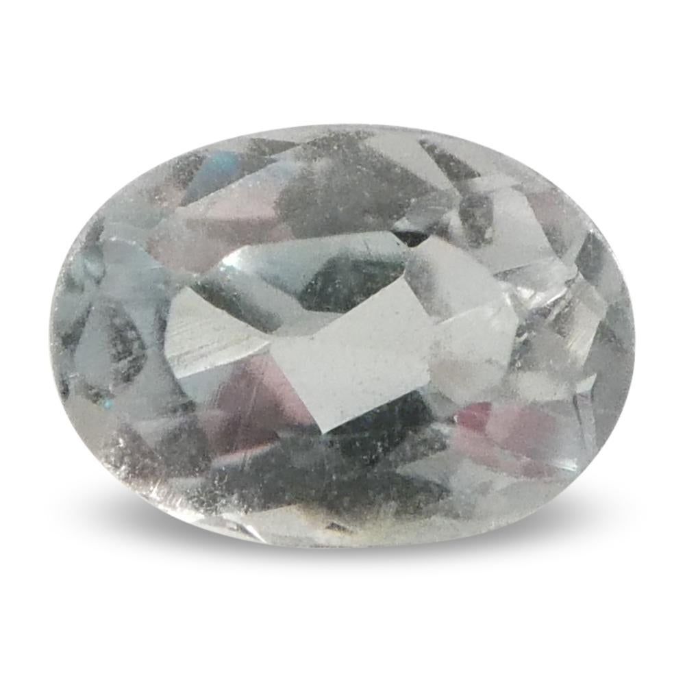 0.22ct Oval Yellowish Green to Greyish Purple Alexandrite from Brazil For Sale 4