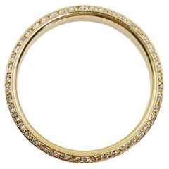 0.23 Carat Diamond Ring G/VS 14k Gold, Brilliant Cut Pave Diamonds