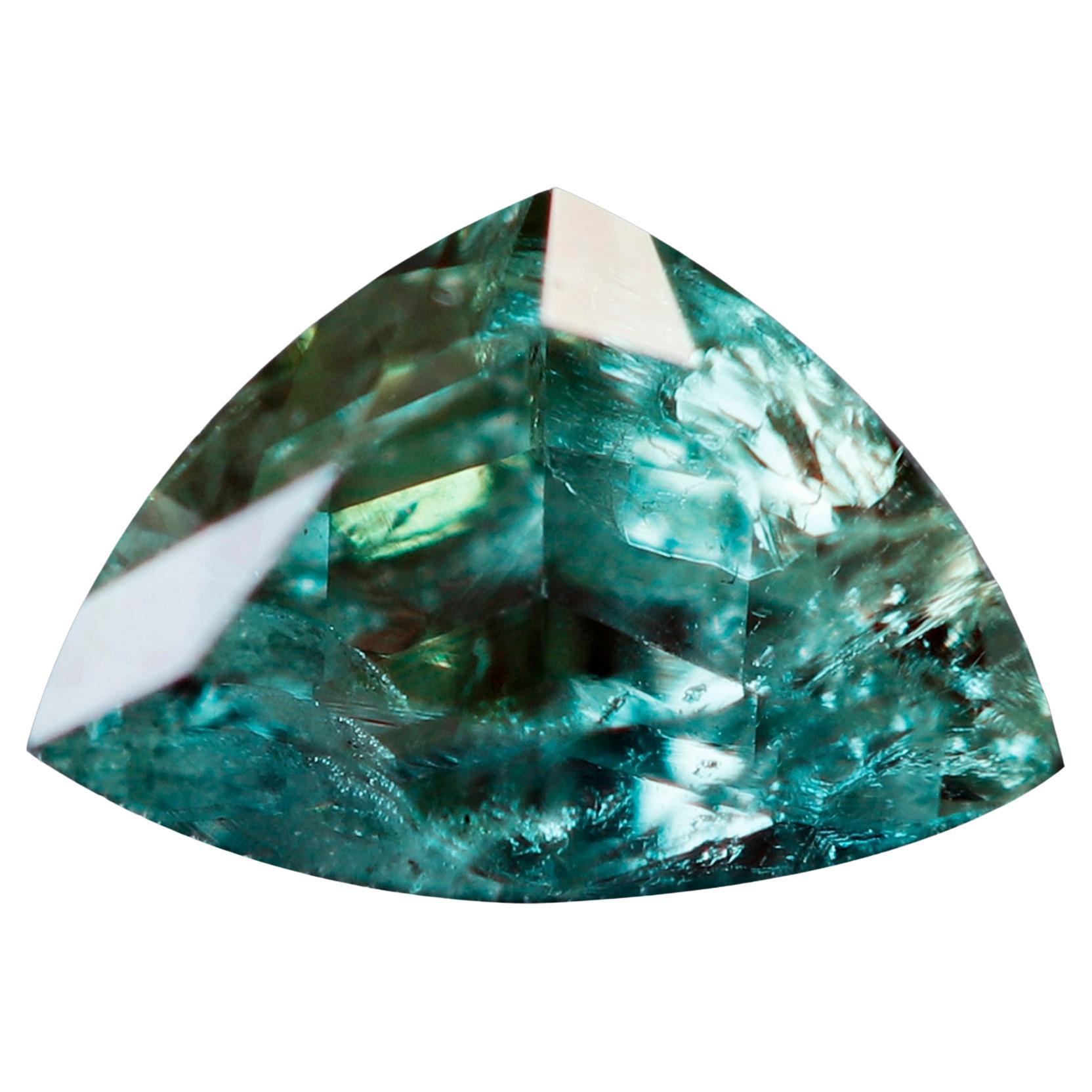 0.24 Carat Weight Natural Color-Changing Russian Alexandrite For Sale