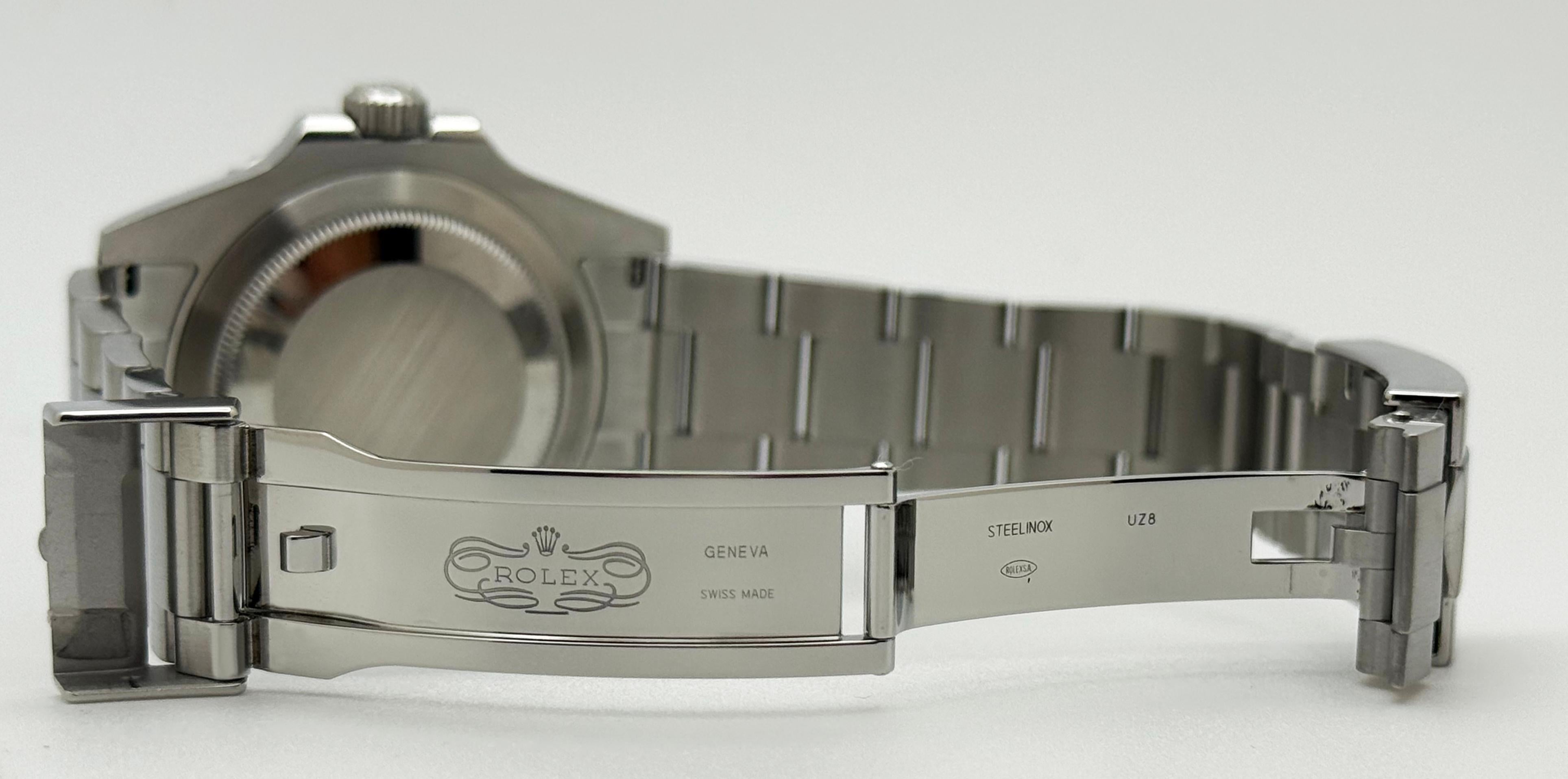 024 Rolex Submariner 124060 41mm Cerámica Negra Acero Inoxidable Caja Papel en venta 5