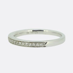 0.25 Carat Diamond Half Eternity Ring