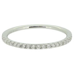 0.25 Carat Diamond Half eternity Ring