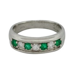 0.25 Carat Emerald Band Ring