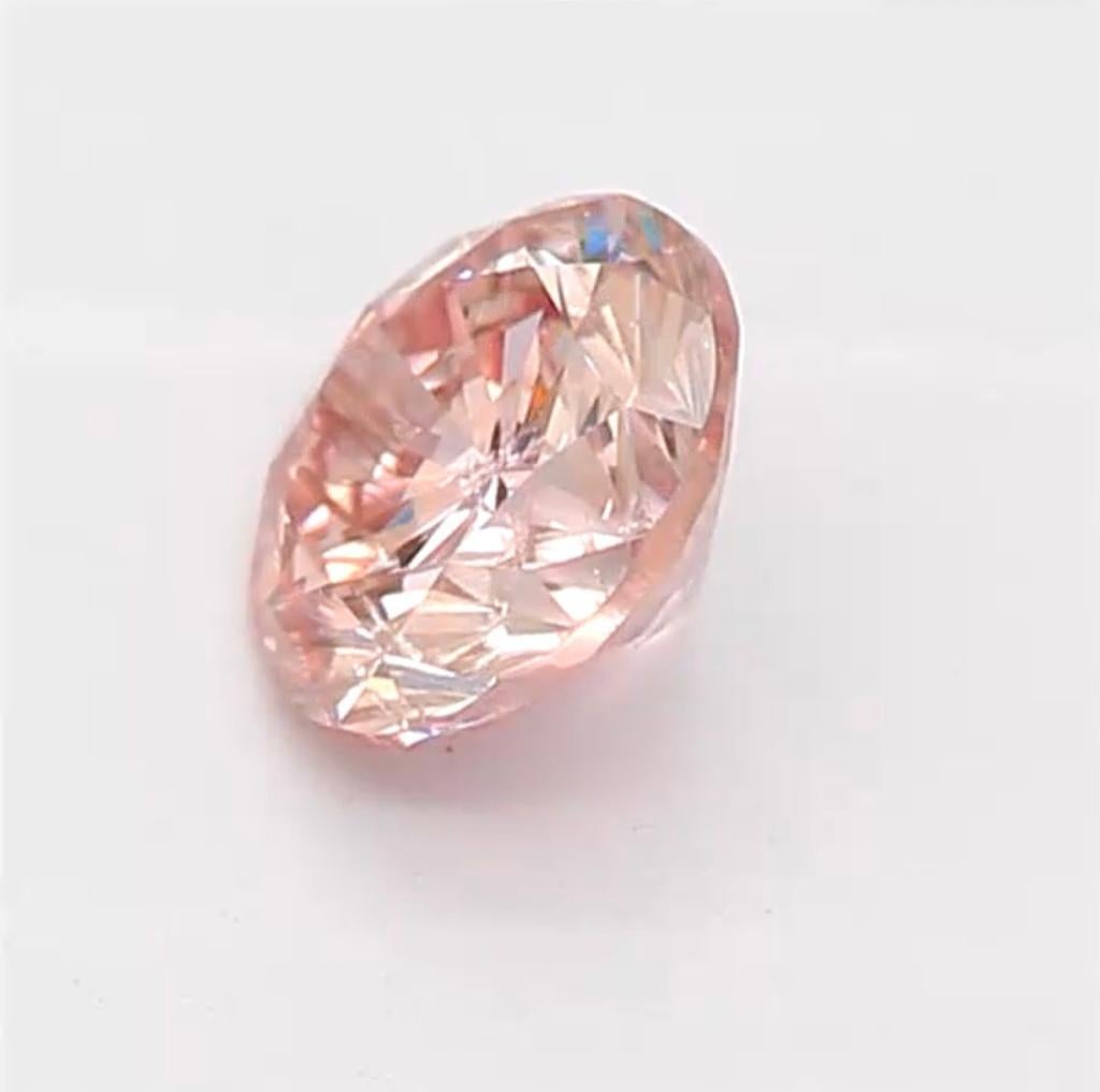 ***100% NATURAL FANCY COLOUR DIAMOND***

✪ Diamond Details ✪

➛ Shape: Round
➛ Colour Grade: Fancy Orangy Pink
➛ Carat: 0.25
➛ Clarity: I1
➛ CGL Certified 

^FEATURES OF THE DIAMOND^

This delicate 0.25 carat diamond, precise and refined, offers a