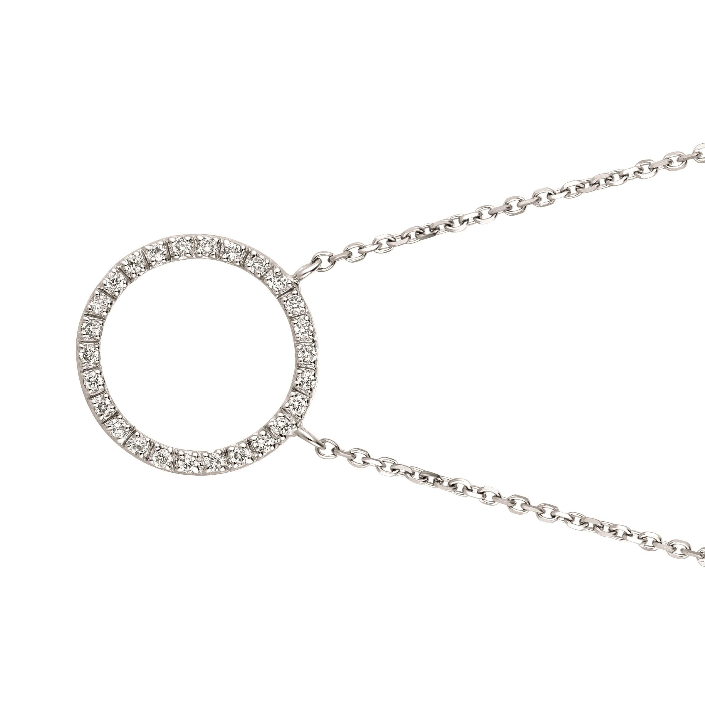 0.collier à cercle de diamants naturels de 25 carats en or blanc 14K G SI Chaîne de 18 pouces

diamants 100% naturels, non rehaussés de quelque manière que ce soit Collier de diamants taille ronde
0.25CT
G-H
SI
or blanc 14K, style pavé, 2,5