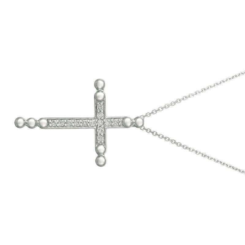 
0.25 Carat Natural Diamond Cross Pendant Necklace 14K White Gold G SI 18'' chain

    100% Natural Diamonds, Not Enhanced in any way Round Cut Diamond Necklace  
    0.25CT
    G-H 
    SI  
    14K White Gold,    Pave style,  3.7 gram
    1 1/4