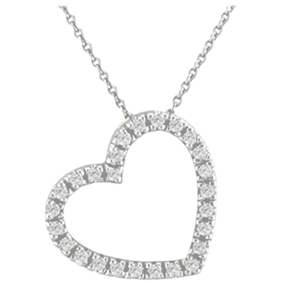 Platinum locket and chain Clearance