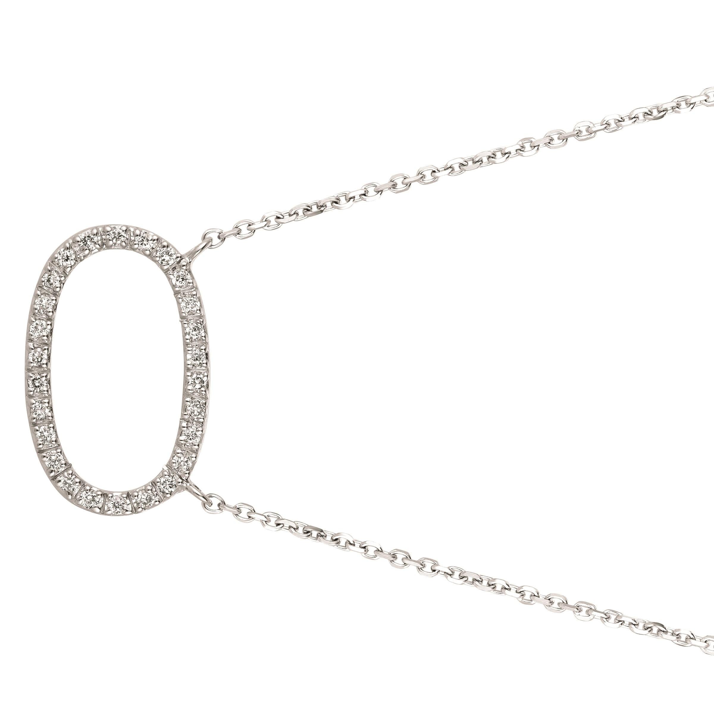 white gold diamond cross