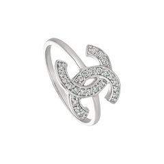 0.25 Carat Natural Diamond Pave Ring G SI 14 Karat White Gold