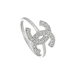 0.25 Carat Natural Diamond Pave Ring G SI 14 Karat White Gold