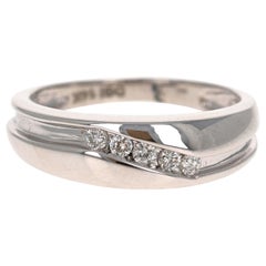 White Gold Band Rings